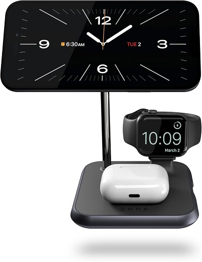 iPadアクセサリー Zens 4-1 Wireless charger Zens 4-1 Wireless Charger - Apple (CA)